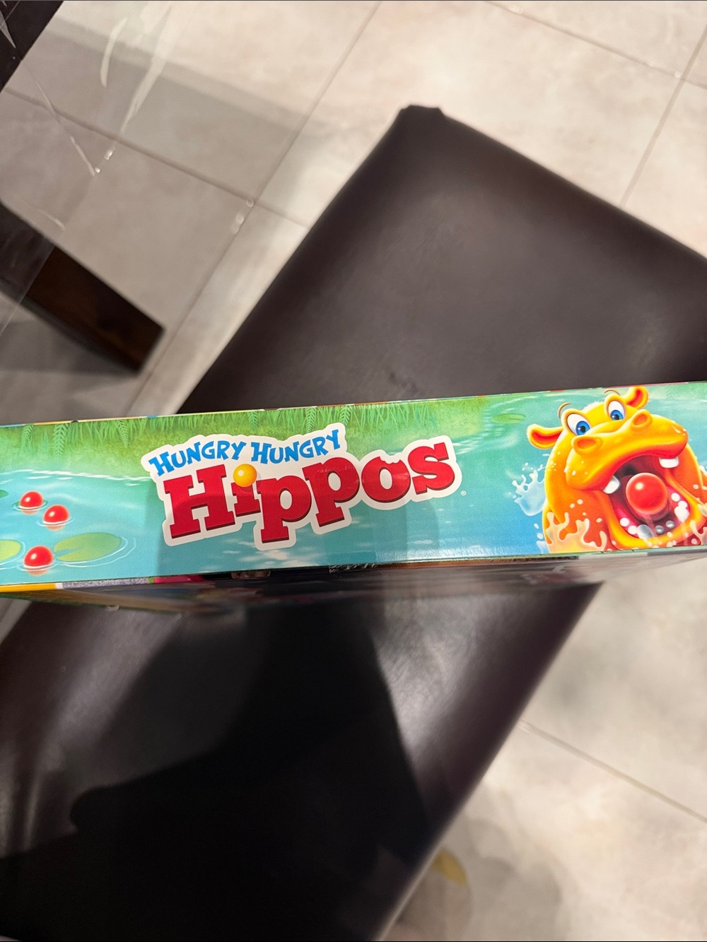 Hasbro Hungry Hungry Hippos Game - Blue, Orange & Pink Hippos - Picture 4 of 8